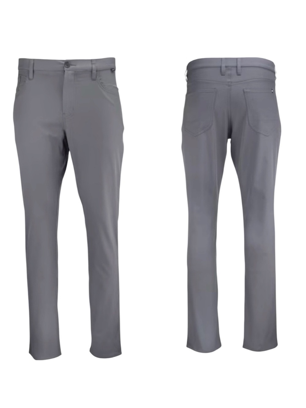 TravisMathew Open To Close Stretch Performance Golf Pants Chino Grey SZ 40